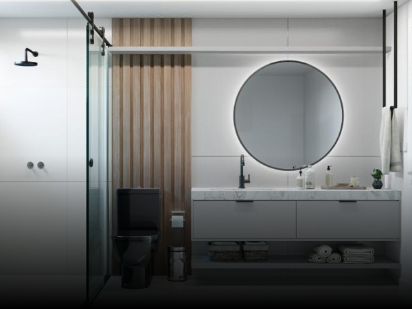 Banheiro Planejado Urbe — Casa Brasileira Boituva