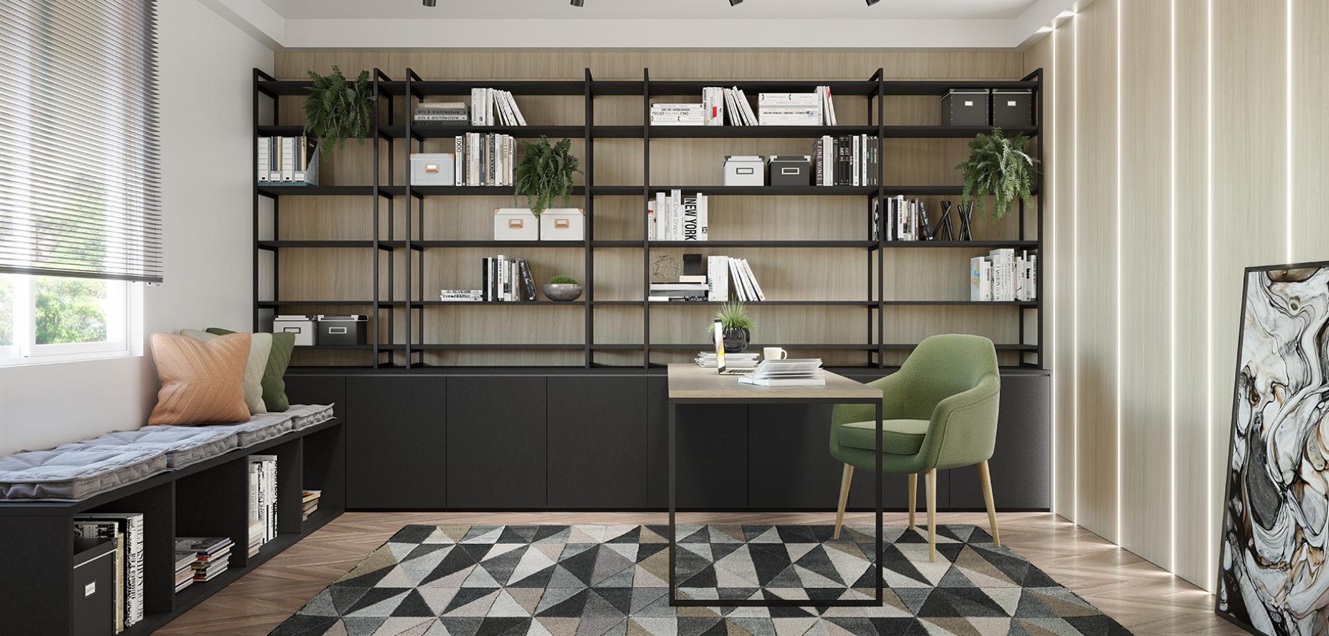 Home Office Planejado Gengibre — vista principal