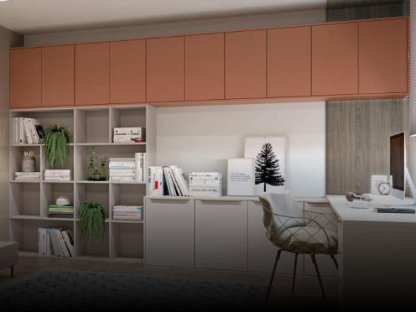 Home Office Planejado Sertão — Casa Brasileira Boituva