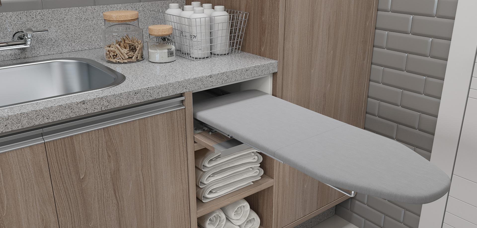 Lavanderia Planejada Caramelo — vista 2