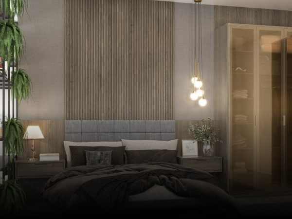 Quarto Planejado com Vidro Reflecta — Casa Brasileira Boituva