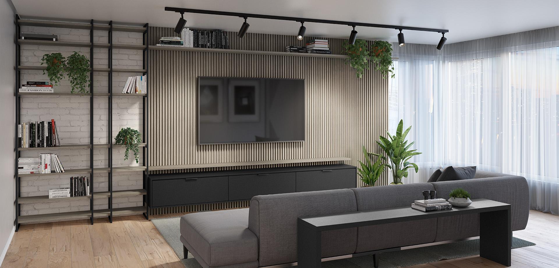 Sala de Estar Planejada Amora — vista principal